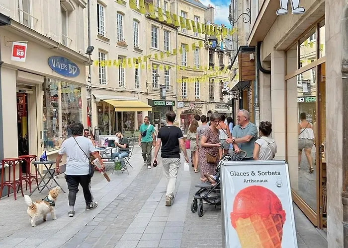 Apartment Coeur De Caen, Charme Ancien & Confort Moderne